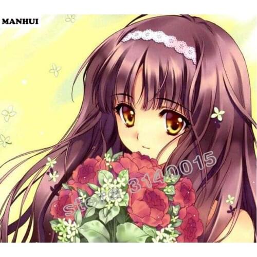 5D Diamond Embroidery DIY Diamond Painting Cross Stitch kit Mosaic beautiful girl Resin Craft Home Decoration ABC238