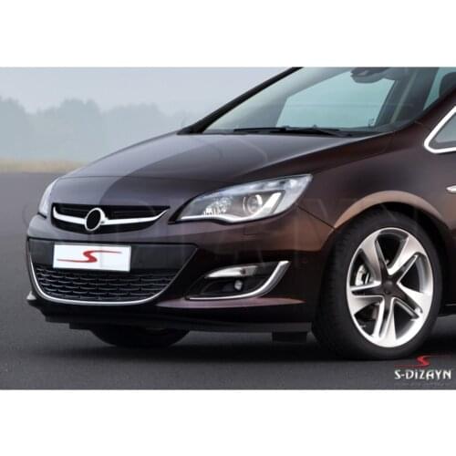 Auto Spare parts And Accessories for Opel Astra J Stainless Chrome Fog light Frame 2012 Model And Above 2 Piece