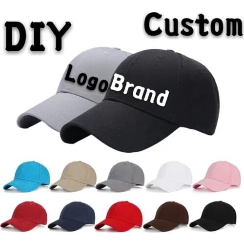 DIY Baseball Running Cap Custom-made Logo Brand Sport Snapback Cotton Embroidery Letter Wholesale Men&Women Hip Hop Trump Hat