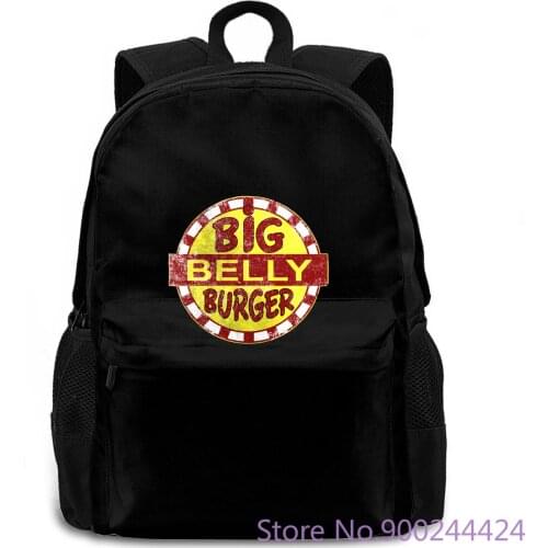BIG BELLY BURGER - Fast Food Restaurant Chain Comics Comic New women men backpack laptop travel school adult student