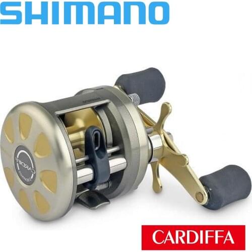 SHIMANO CARDIFF 200A 201A 300A 301A 400A 401A Round Reel Cast Drum Saltwater Fishing Reel Corrosion resistant body