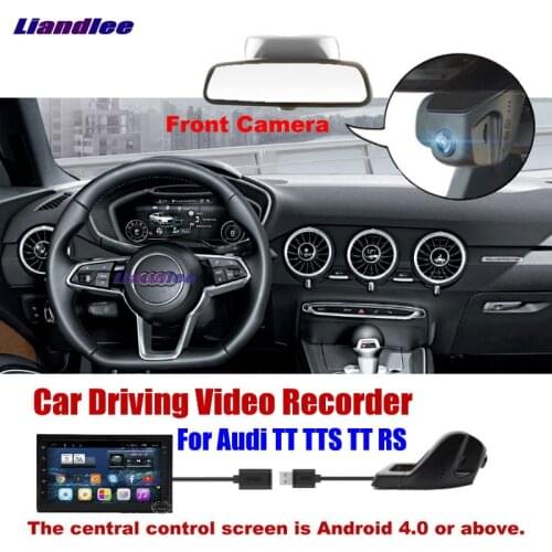 Liandlee Novatek96655 Car DVR Front Camera Driving Video Recorder USB Plug For Audi TT TTS TT RS Android Screen AUTO Dashcam