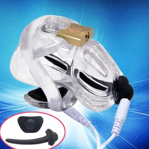 Male CB6000 Electric Cage Embedded Modular Self-designed Penis Cage Chastity Lock Chastity Device Adult Products for Men