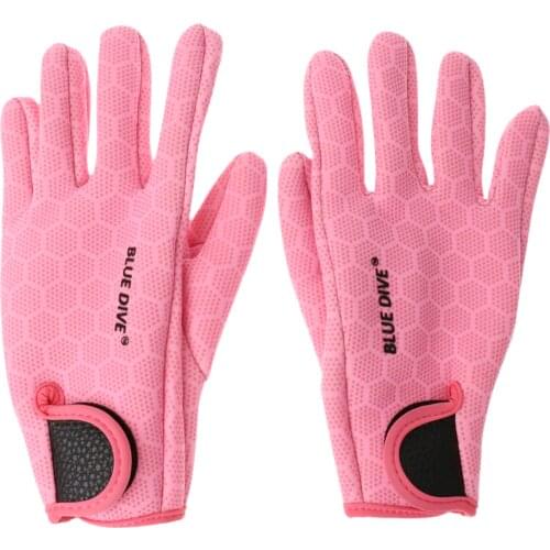 1.5mm Neoprene Men Women Warm Scuba Diving Gloves Windsurfing Surfing Spearfishing Snorkeling Boating Gloves Anti-Slip