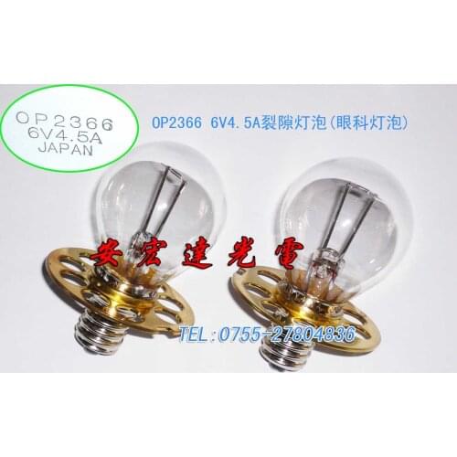 Time-limited Direct Selling Transparent Tungsten Halogen Lamp Indicator Light Hs900-930 Slit Lamp Light Bulb Hs366 6v 4.5a