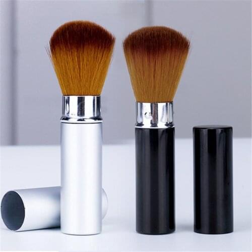 Professional loose paint Black Powder Brush Blush Foundation Make Up Tool Large Cosmetics Brushes Soft Face Makeup 40