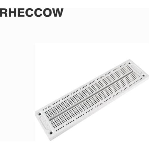 RHECCOW 10pcs Mini PCB Test Breadboard 700 Points Solderless Bread Board SYB-120