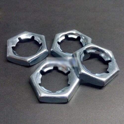 GB805 Fasten Nut stamping Self-locking Nuts Galvanized M6 M8 M10 M12 M14 M16 M18 M20