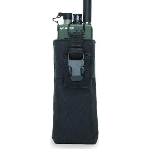 Tactical Universal Radio Holster Pouch Holder Nylon Military Radio Case for Baofeng UV-5R UV-9R PLUS Midland Walkie Talkie