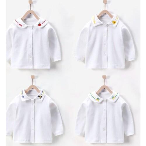 Spring Autumn Long Sleeve Tshirt Baby Kids Tee Girls Cloth Girls Tops Thanksgiving Children T-shirts