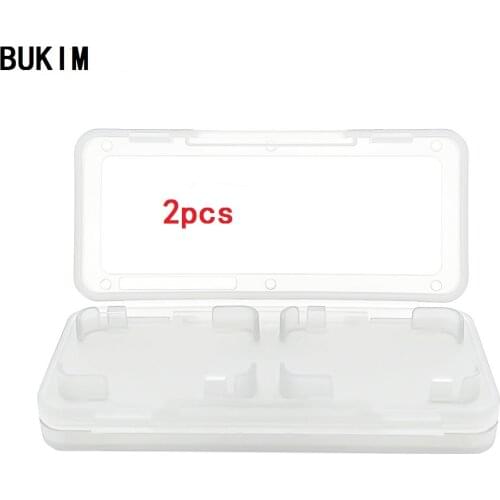 YGCDO 2 pcs Plastic Storage Hard Box Game Cards Organizer Case Holder for Nintendo Switch Accessory
