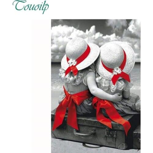 100% Full 5D Diy Daimond Painting Cross-switch Sisters Flowers 5D Diamond Painting Rhinestones Paintings Embroidery Decorations