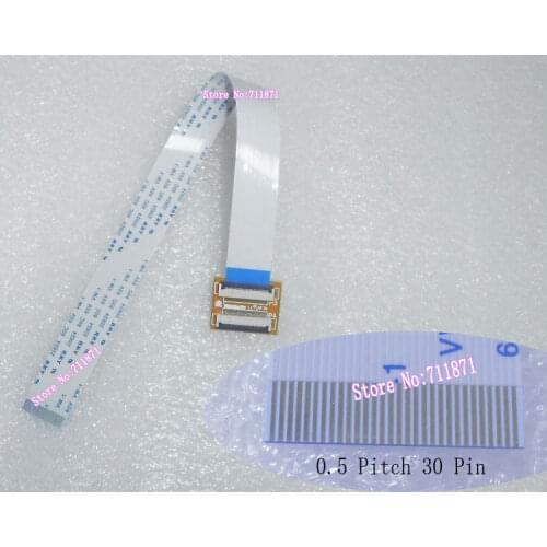 250mm A Type 0.5 Pitch 30P Flexible Flat Cable extend Adapter Extension cord 30P FFC FPC TTL Extend Adapter FFC lengthen joint