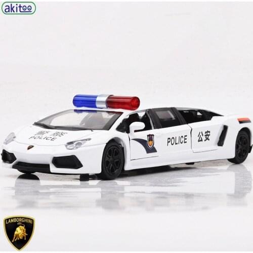 Akitoo Lengthened car sports car model alloy car model pull back car opening #2446