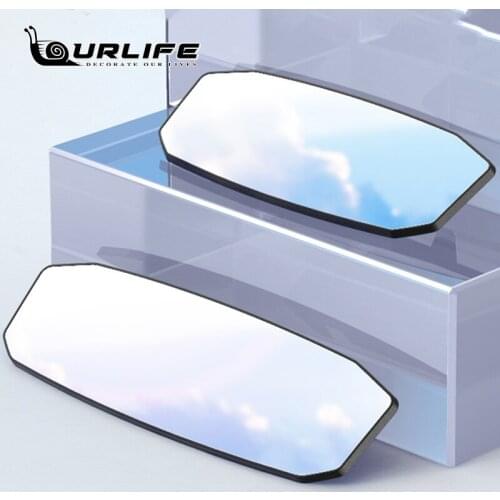 Car Mirror Interior Rearview Mirrors Universal Auto Rear View Mirror Anti-glare Wide-angle Surface Blue Mirror Auto Accessories