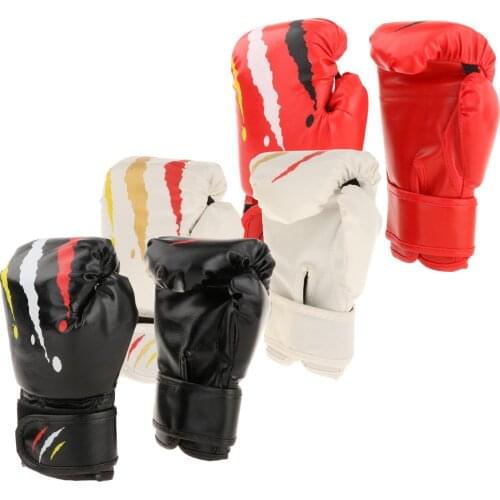 Boxing Training Gloves Sparring MMA Kickboxing Workout Gym Punching Gloves