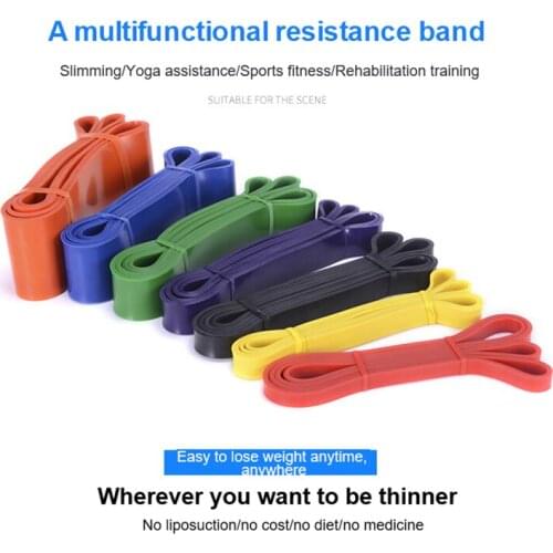 Fitness Band Pull Up Elastic Bands TPE Resistance Loop Power Band Loop Expander Home Gym Workout Expander Strengthen Trainning
