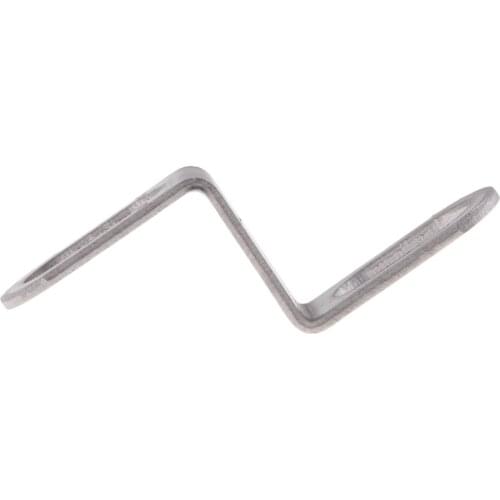 Motorbike Universal Exhaust Muffler Pipe Z Type Mounting Clamp Bracket