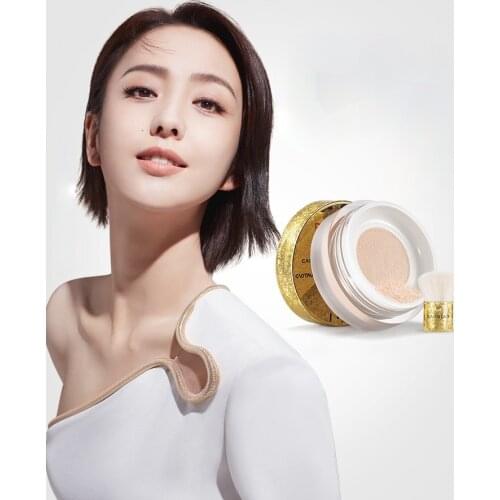 CY CARSLAN Snail Air Cushion Control Powder Face Powder Oil Control Makeup Lasting Free Shipping