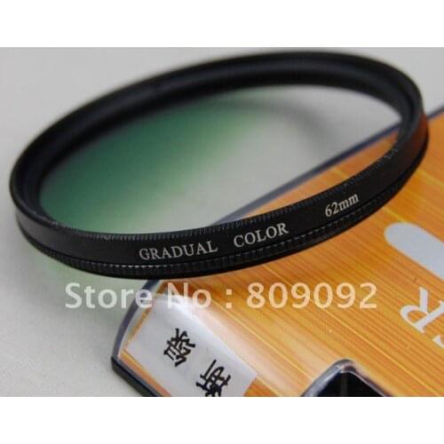 GODOX 62mm Green Graduated Lens Filter for Digital Camera
