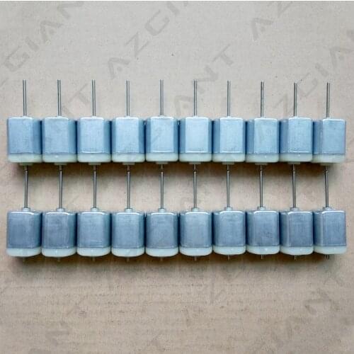 20PCS FC280PC FC-280 8-16V O-shaft High Quality Car Door Lock Motor 26mm Round Flat Shaft Car Auto Motor Rearview Mirror Motor