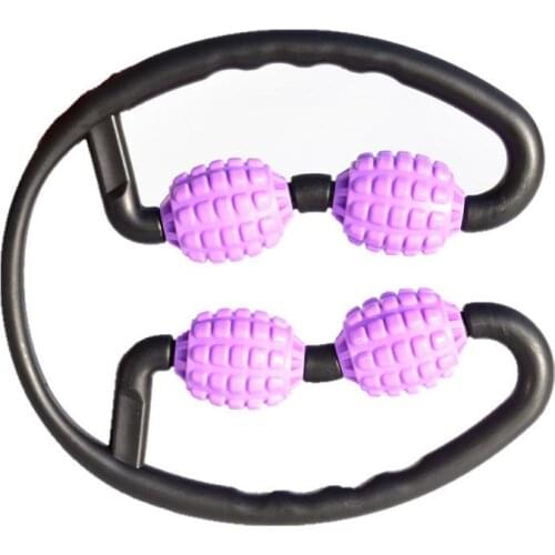 360 Degree Massager Leg Muscle Relaxation Roller Ring Clamp Massages Stick Yoga Fitness Sports & Physical Legs Muscles Relax