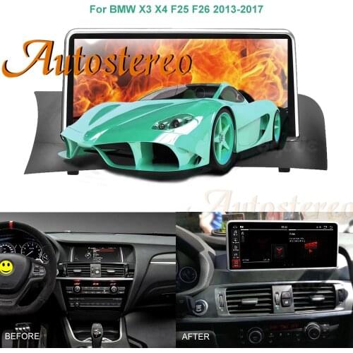 Android 10 128G 1920 4G For BMW X3 Series F25 / X4 Series F26 CIC NBT Car GPS Navigation Multimedia Player Radio Tape Head Unit