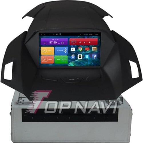 Topnavi 8'' Quad Core Android 6.0 Car GPS Navigation for Kuga Autoradio Multimedia Audio Stereo,NO DVD