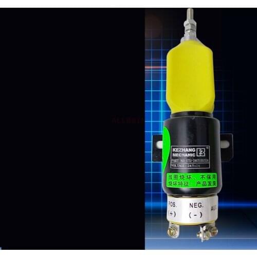 For HYUNDAI 215/225-7 CATERPILLAR CAT320 Excavator Flameout switch Engine flameout solenoid valve Excavator Accessories