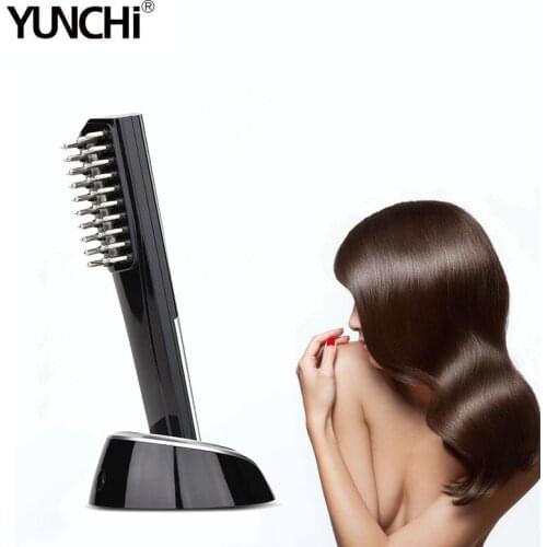 Electric Massage Comb Vibration Massager Cold Red Light Tech Simulate Hair Regrowth Deep Nourish Scalp & Hair Care