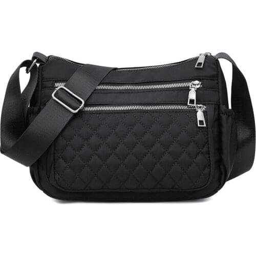 Female Canvas Single Shoulder Bag Large-capacity Dumpling Bag Leisure Diagonal Large Cloth Bag Stall Supply Crossbody Bag