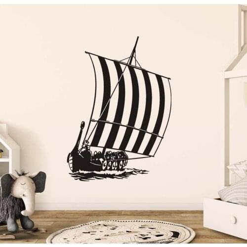 Creative Concept Ideas Boat Sail Boat Old World Ship Carrack Decal Vinyl Sticker Cars Trucks Vans Walls