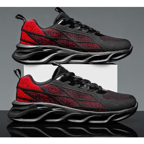 Men Blade Cushioning Running Shoes Lightweight Cheap Mens Sports Shoes Summer Breathable Jogging Footwear Malezapatillas hombre