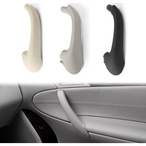 1pc Car Interior Armrest Accessories for Mercedes-Benz C Class W203 2000-2007 Auto Inner Door Pull Handle Trim Cover Car Parts
