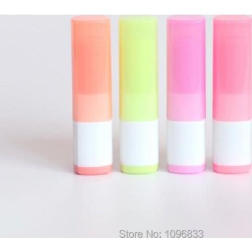 11.1mm Plastic Cosmetic Containers Empty Lip Balm Bottle Lip Gloss Tube Lipstick Tube Cute Cosmetic Packing Bottle 40pcs/Lot