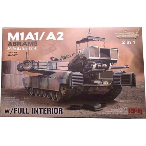Assembled Tank Model 5007 M1A1/A2 Tank Full Frame 2in1
