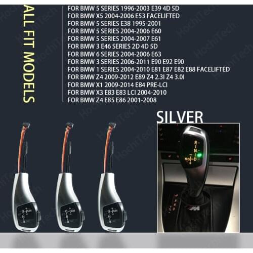 For BMW 1 3 5 6 7 x1 x3 x5 z4 E81 E82 E87 E88 89 E46 E90 91 E92 E93 E39 E60 E61 E63 E64 E38 E84 E53 E85 E89 LED Gear Shift Knob