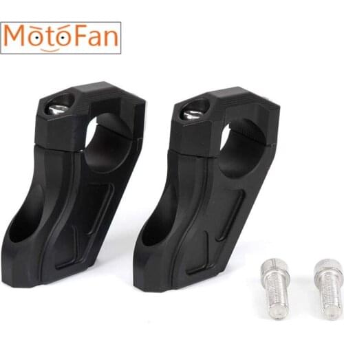 Motorcycle Heightening Handlebar Riser Motorbike Handle Bar Clamp Extend Adapter For BMW R NINE T 2014-2017