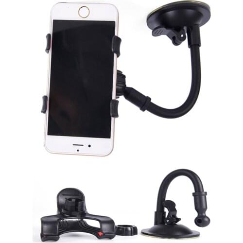 Universal Car Suction Cup Mount Holder 360 Degree Rotating Car Windshield Mount Stand Bracket For Cell Phone