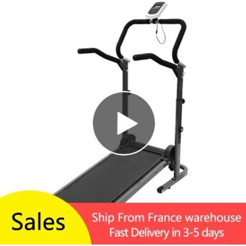 OVERSEAS STOCK!!! Treadmil Ultra-thin Smart Folding Electric Treadmill Fitness Sports Walking Machine Exercise Equipment HWC