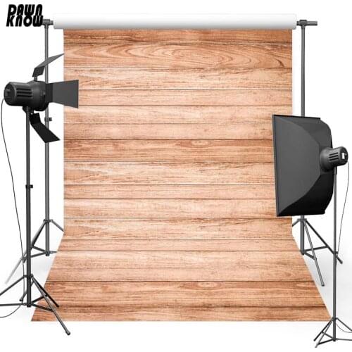 DAWNKNOW Wood Wall New Fabric Polyester Photography Background For Kids Floor Vinyl Backdrop For Wedding Photo studio Floor643