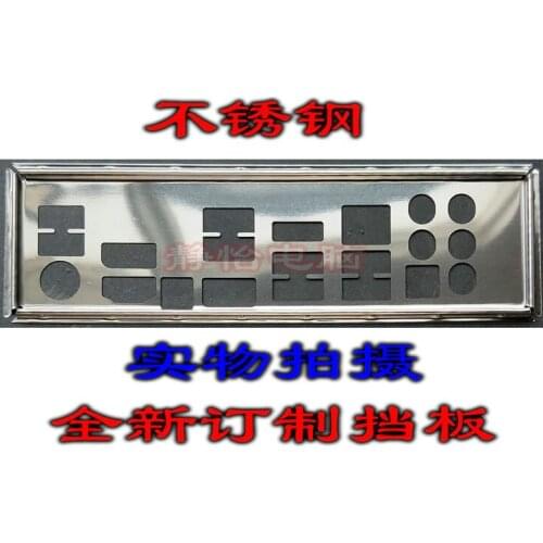 IO I/O Shield Back Plate BackPlate Blende Bracket For ASRock Z87M OC FORMULA