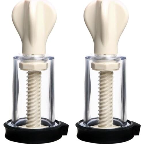 Nipple Clamps Pump Breast Enlarger Electric Shock Nipple Sucker 1 Pair Full Body Massager Clitoris Massager