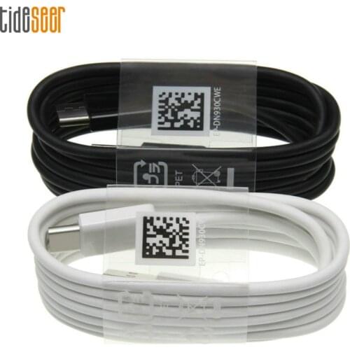 10pcs 1.2M USB Type C Cable For Samsung S8 S9 S10 Huawei P30 Pro Xiaomi Fast Charge Type-C Mobile Phone Charging Wire USBC Cord