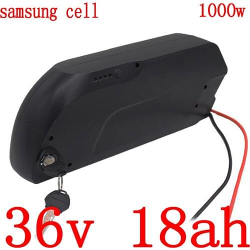 36V battery 36V 500W 1000W ebike battery 36V 18AH electric bicycle battery 36v 12ah 15ah 18ah lithium battery use samsung cell