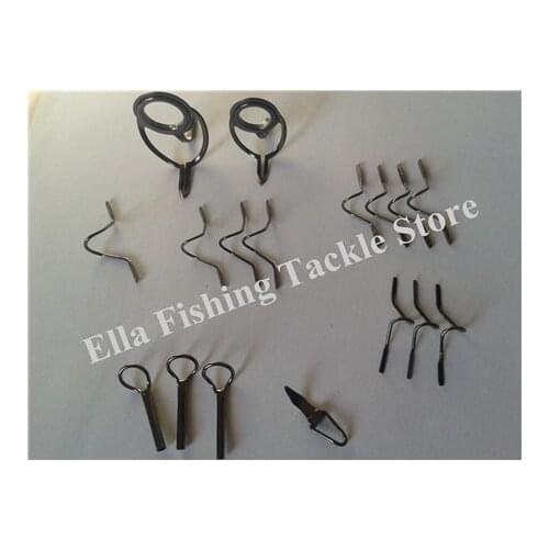 5 Bags fishing rod guides, fishing rod parts repair guide