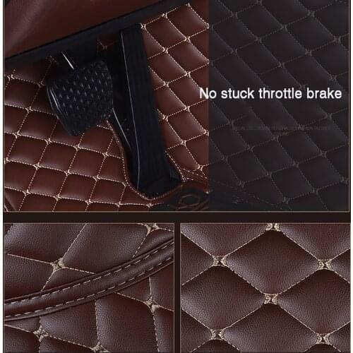 HLFNTF Full surround custom car floor mat For Saab car accessories