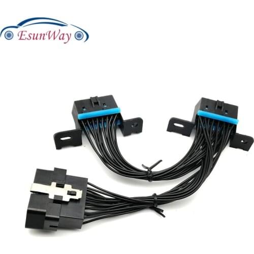 Car One To Two OBD2 Extension Cable OBD2 Splitter Cable OBD2 Diagnostic Connerctor Tool For Buick / For Cadillac / For Cruze