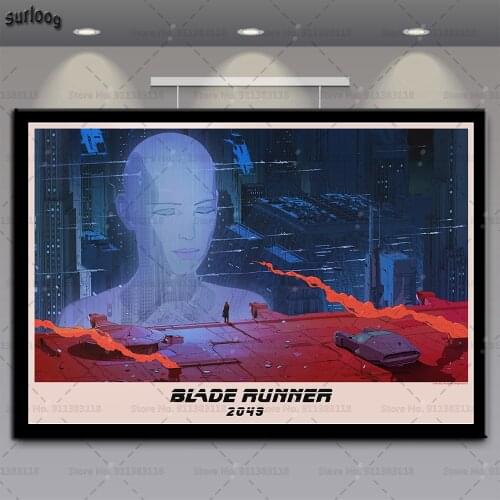 Blade Runner 2049 Ryan Gosling Harrison Ford Posters and Prints Wall Art Pictures Poster Canvas Painting for Home Decoration