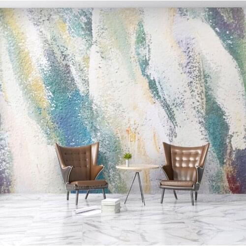 Large Papel Murals Water-painting Abstract Wallpaper 3d Wall Murals for Living Room Sofa Background Wall paper 3d Photo Murals
